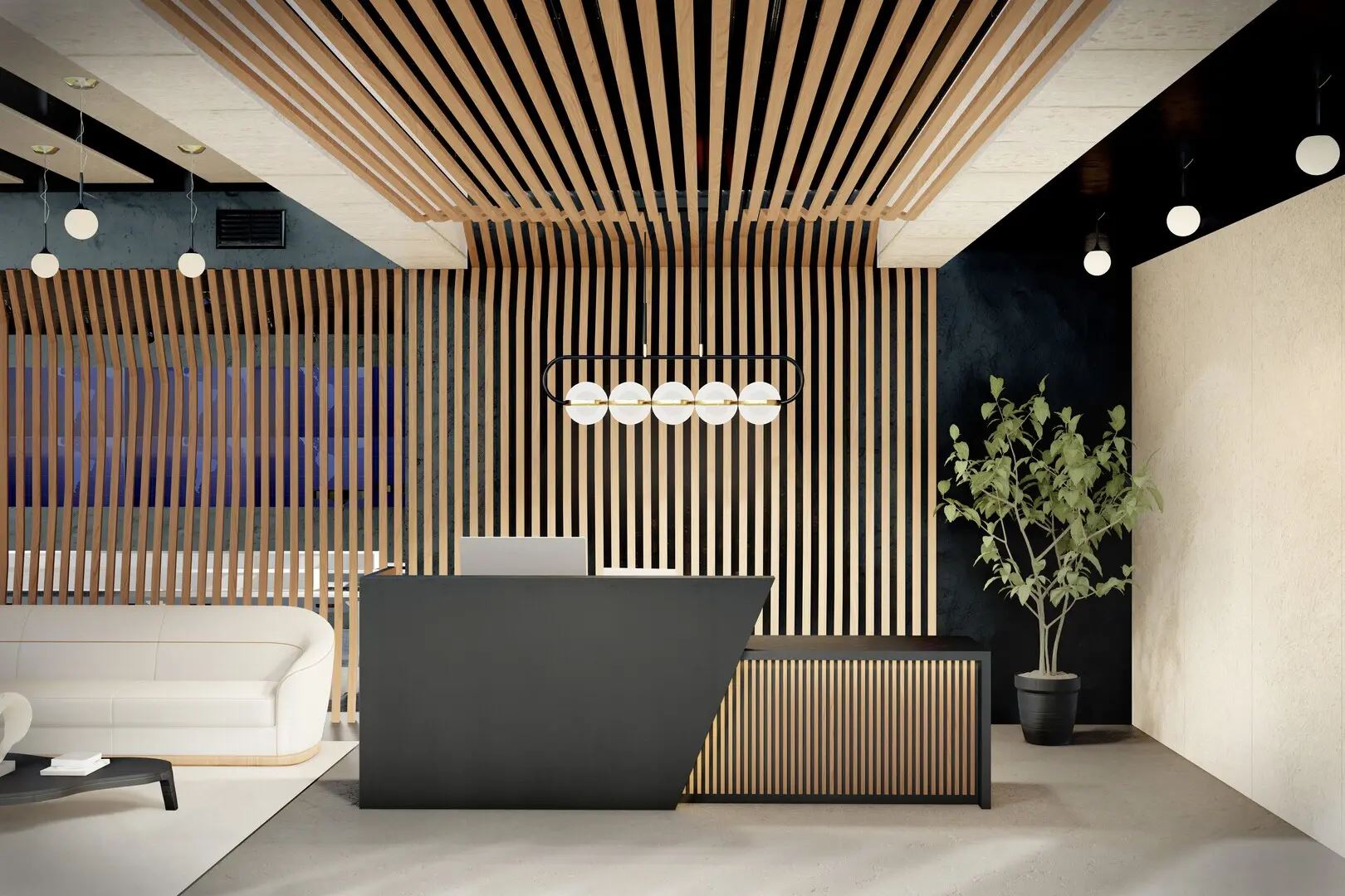 MARAM DESIGN OFFICE Aventurine Reception Desk