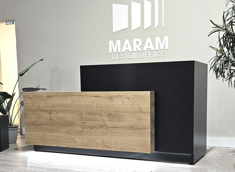 Jade Plus Reception desk (Extra Deep) - Image 4